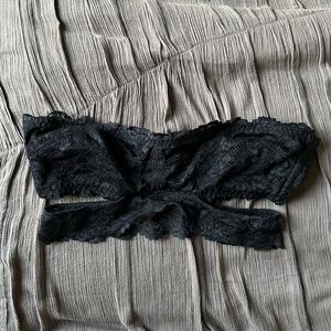 Free People intimates bandeau cutout lace bralette